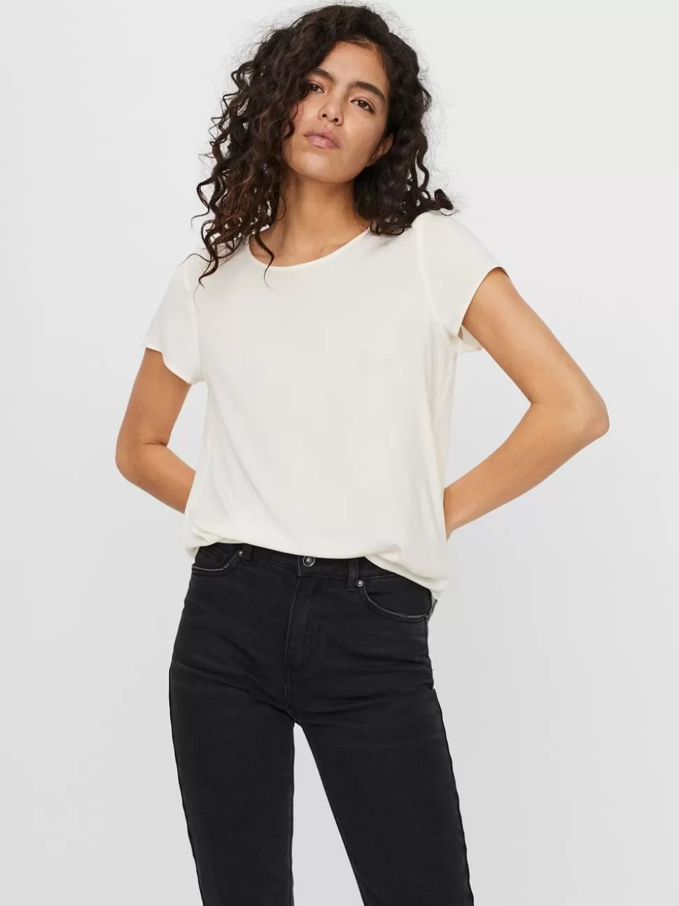 Toppar | Basics^VERO MODA VMBECCA Topp Snow White