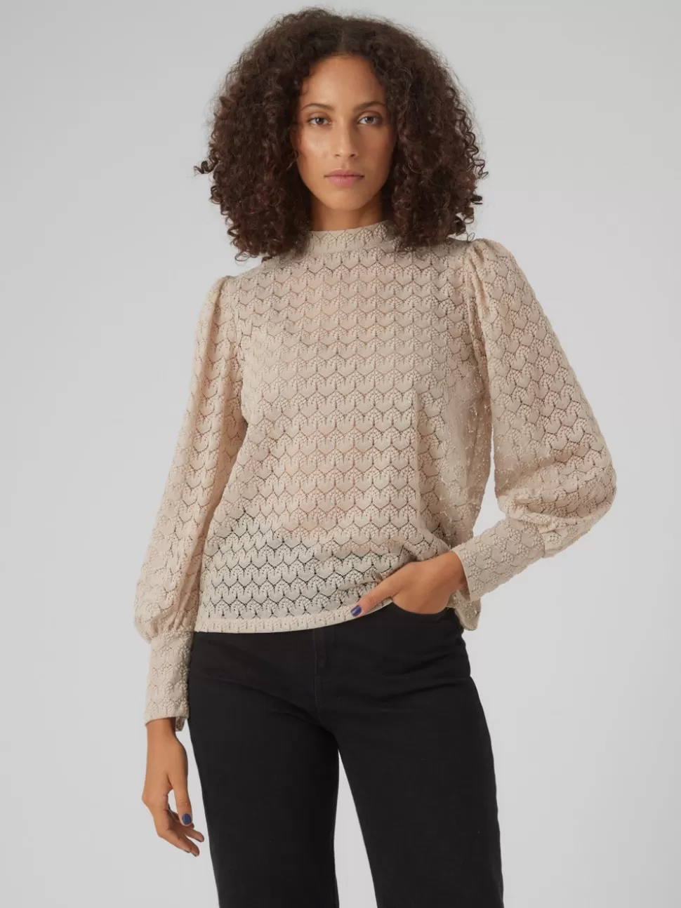 Toppar^VERO MODA VMBECCA Topp Pumice Stone