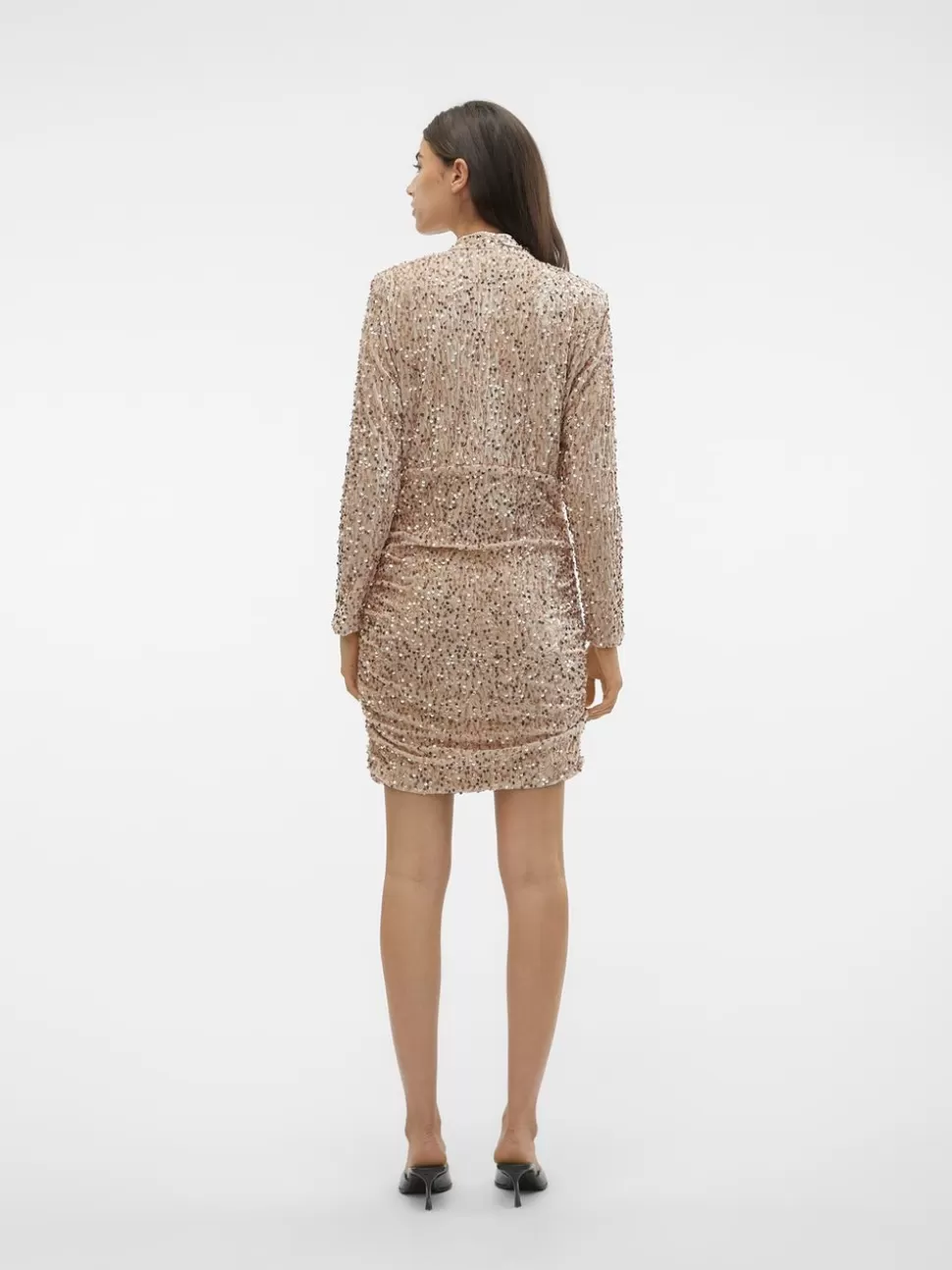 Klänningar | Festkläder^VERO MODA VMBELLA Kort Klänning Pumice Stone
