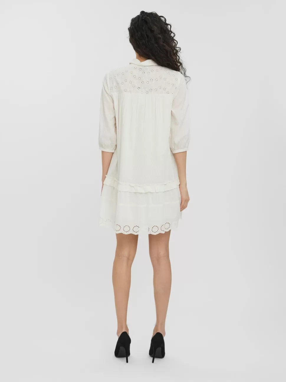Klänningar^VERO MODA VMBELLA Kort Klänning Birch