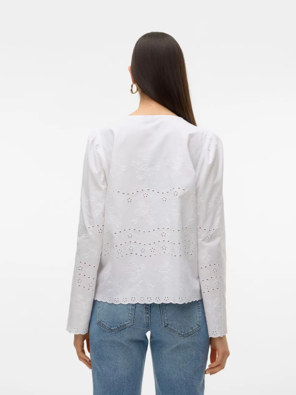 Toppar^VERO MODA VMBELLA Topp Bright White