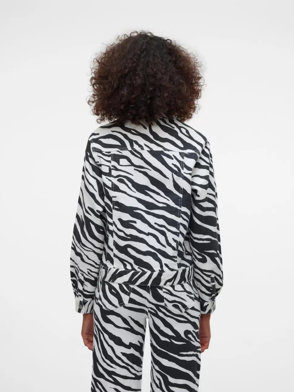 Jackor^VERO MODA VMBELLIE Jeansjacka Bright White