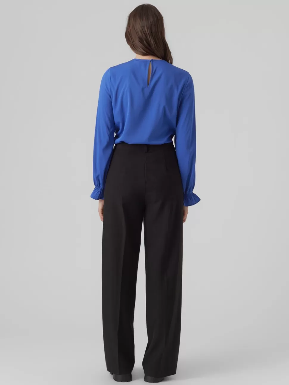Toppar^VERO MODA VMBIRD Topp Beaucoup Blue