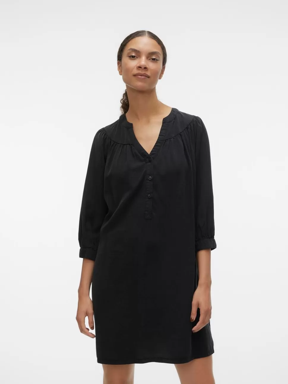 Klänningar | Toppar^VERO MODA VMBREE Kort Klänning Black Denim