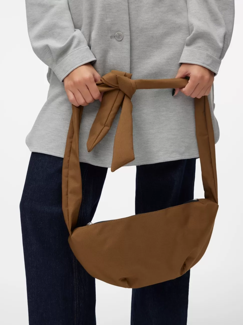 Accessories^VERO MODA VMBRENDA Korsande Axelrem Kangaroo
