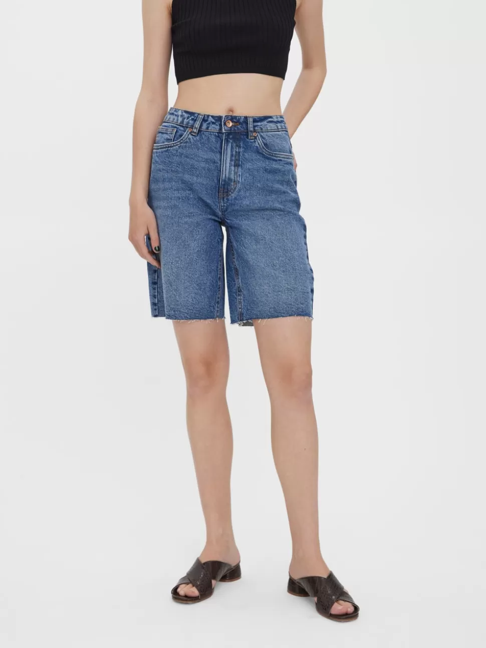 Shorts | Basics^VERO MODA VMBRENDA Shorts Dark Blue Denim