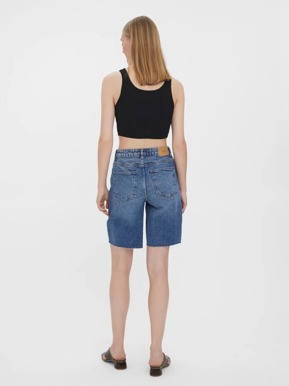 Shorts | Basics^VERO MODA VMBRENDA Shorts Dark Blue Denim