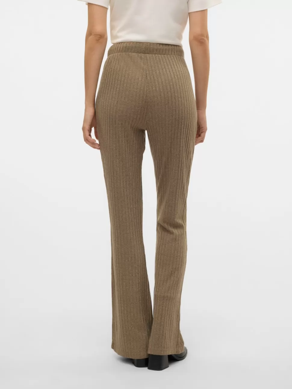 Byxor^VERO MODA VMBRITT Hög Midja Byxor Laurel Oak