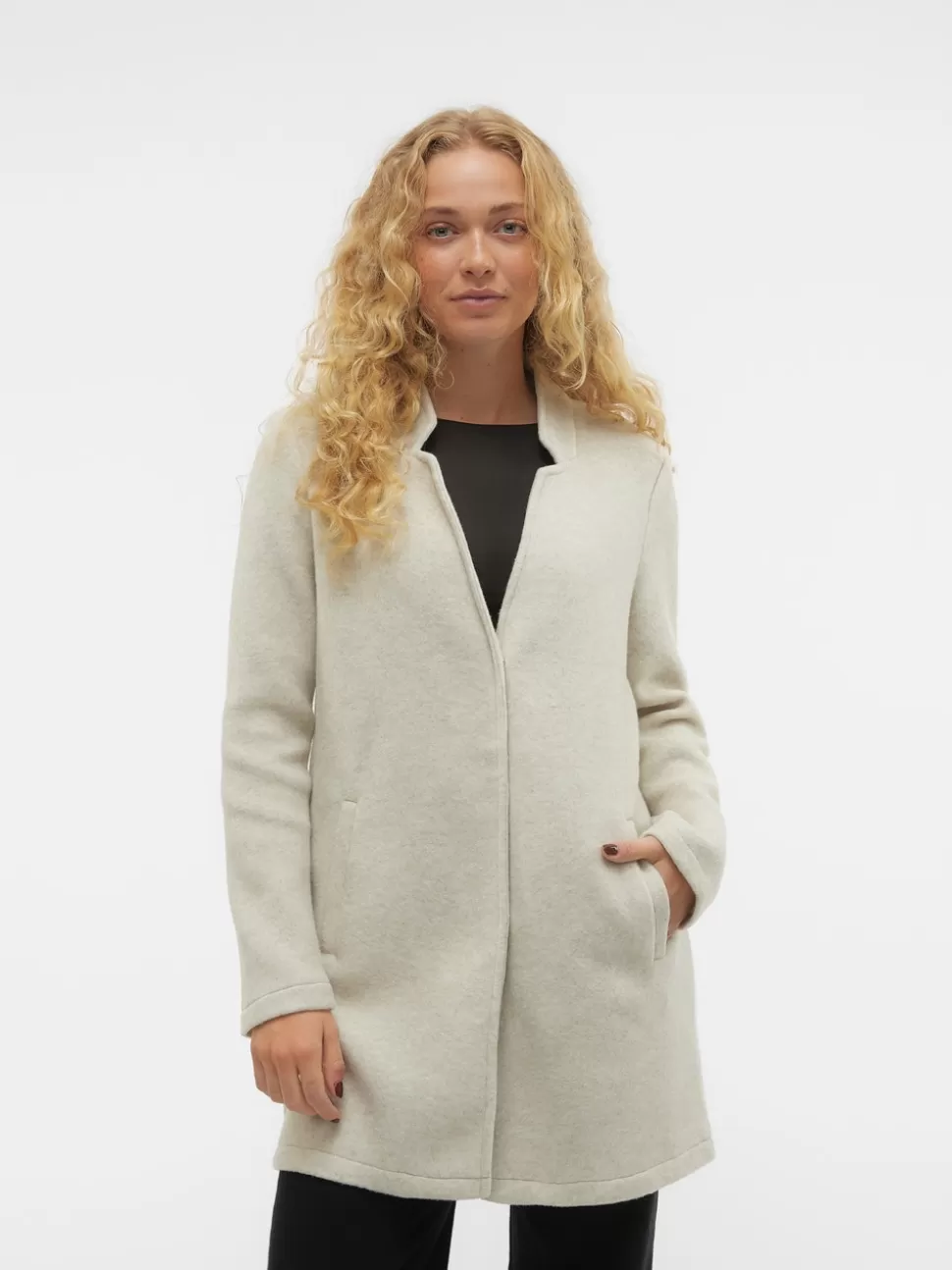 Jackor^VERO MODA VMBRUSHEDKATRINE Jacka Laurel Oak