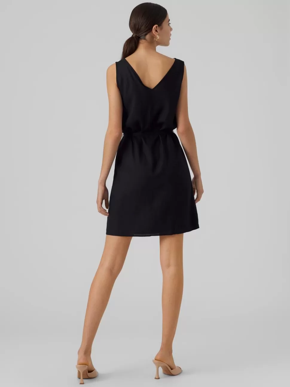 Klänningar^VERO MODA VMBUMPY Kort Klänning Black