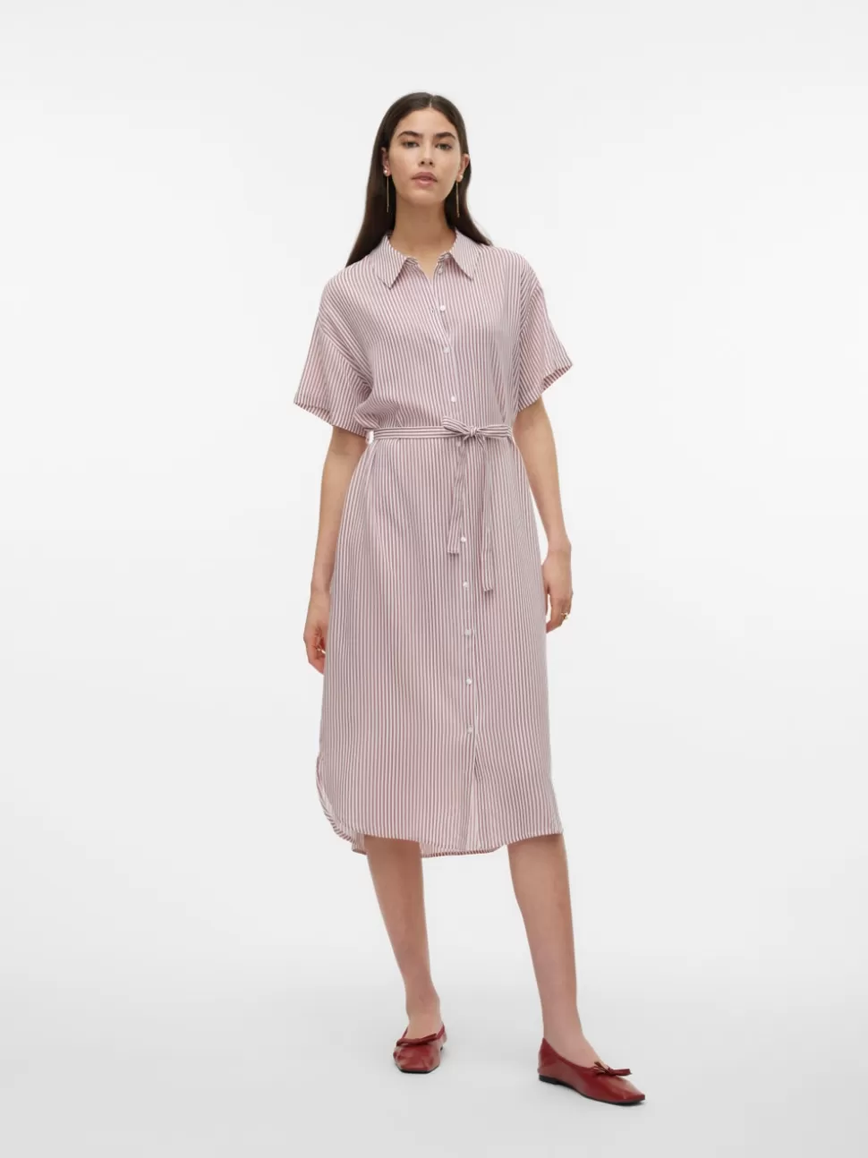 Klänningar | Basics^VERO MODA VMBUMPY Lång Klänning Snow White