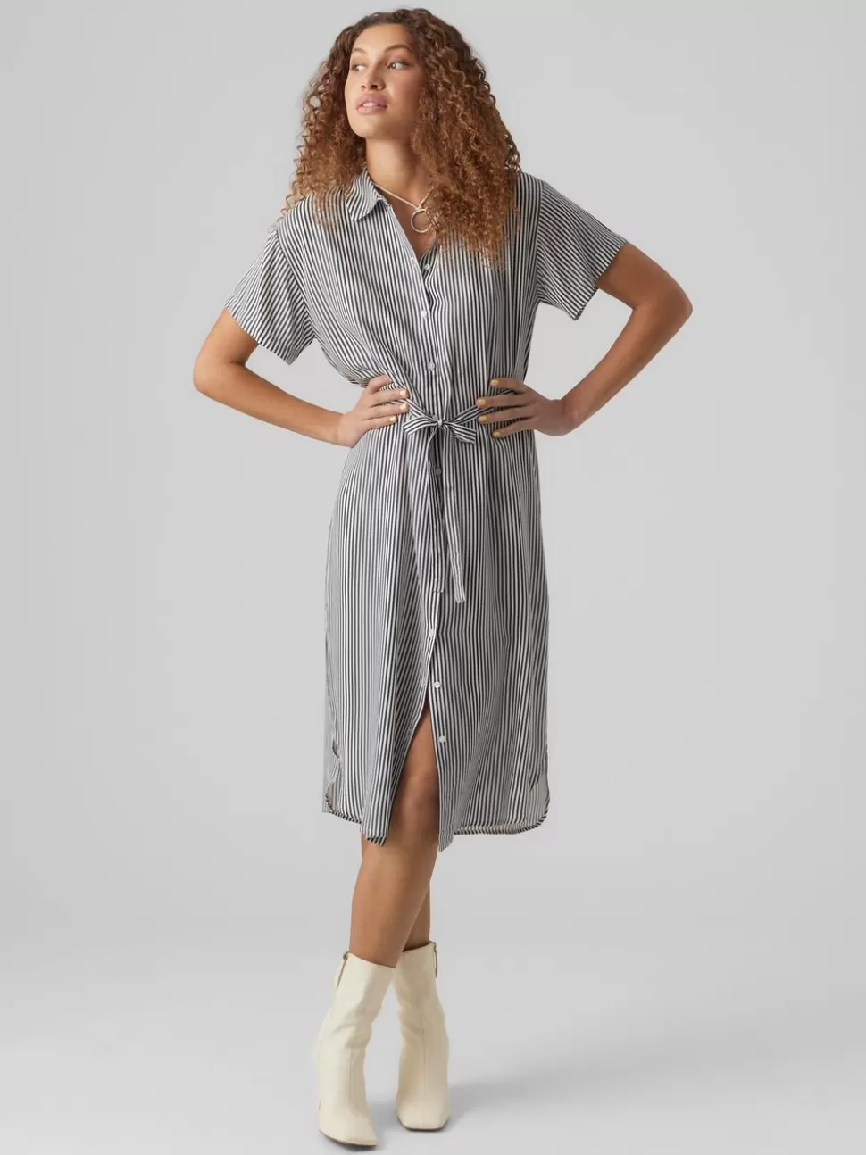 Klänningar | Basics^VERO MODA VMBUMPY Lång Klänning Snow White