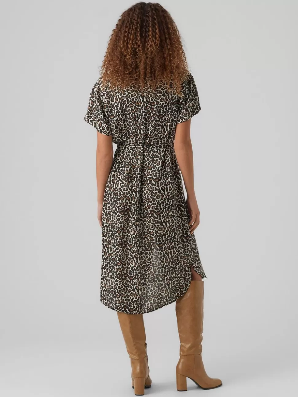 Klänningar^VERO MODA VMBUMPY Lång Klänning Oatmeal