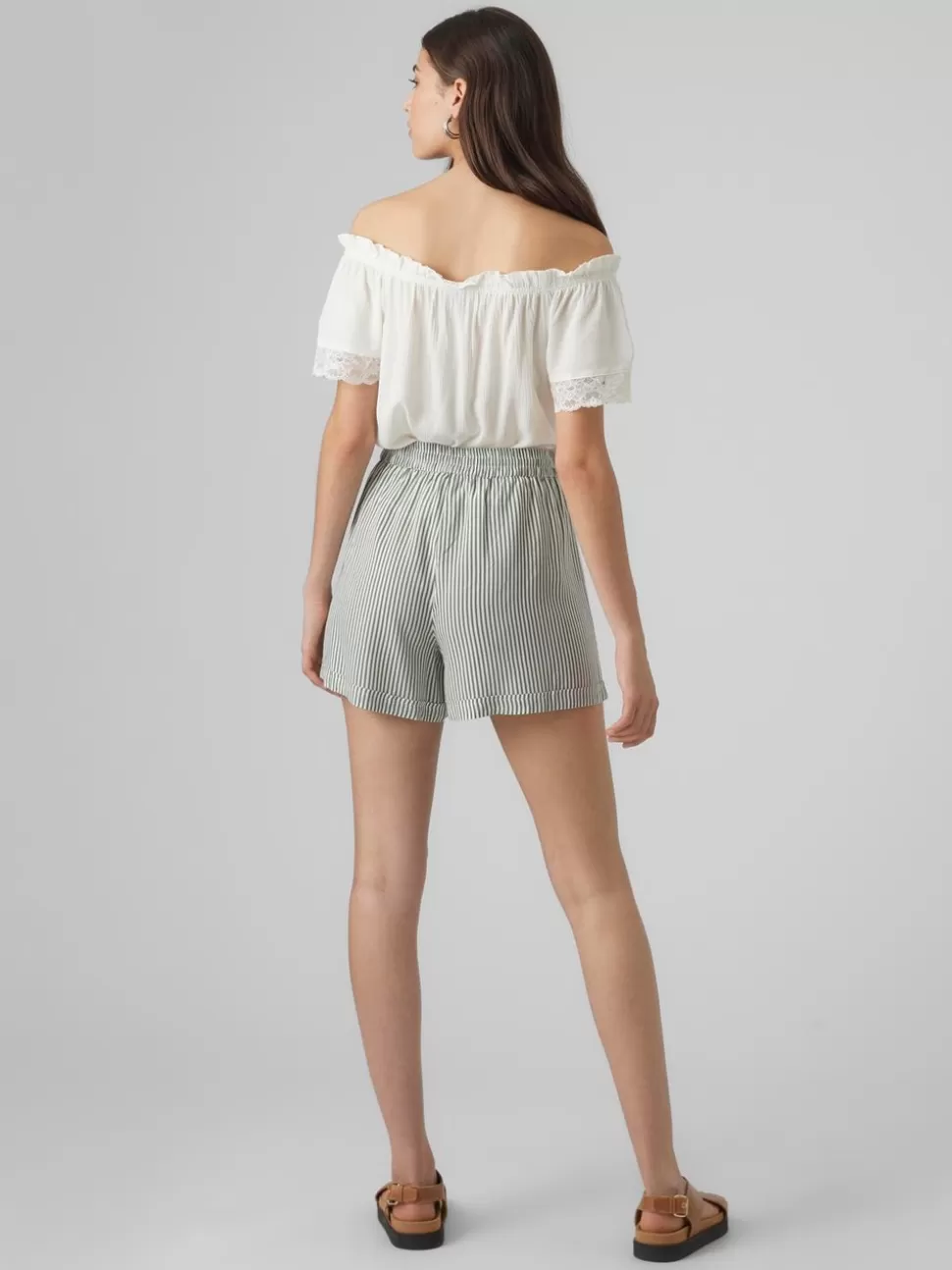 Shorts^VERO MODA VMBUMPY Shorts Snow White