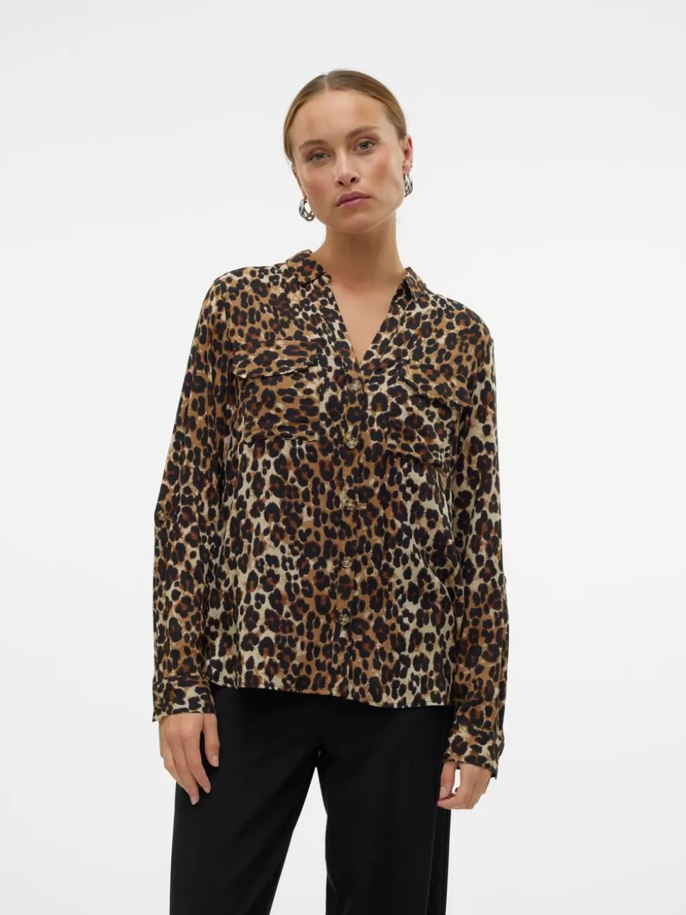 Skjortor | Toppar^VERO MODA VMBUMPY Skjorta Tigers Eye