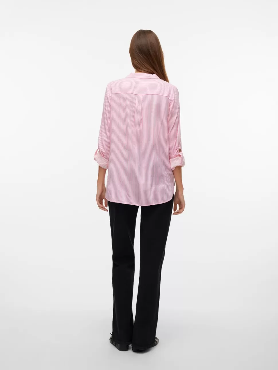 Skjortor | Basics^VERO MODA VMBUMPY Skjorta Pink Cosmos