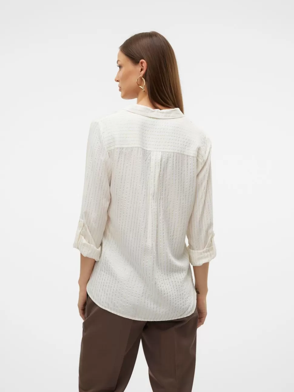 Skjortor | Toppar^VERO MODA VMBUMPY Skjorta Snow White