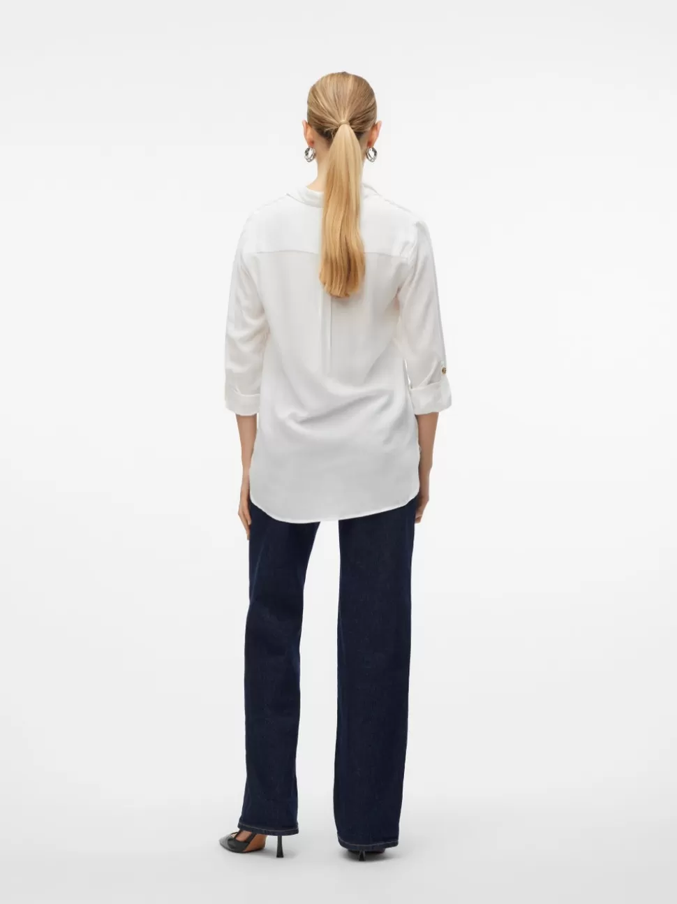 Skjortor | Toppar^VERO MODA VMBUMPY Skjorta Snow White