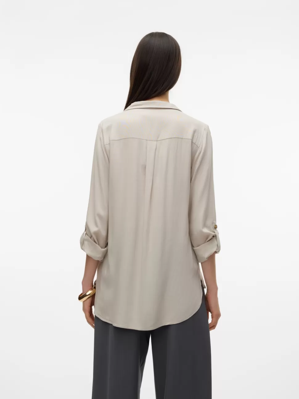 Skjortor | Toppar^VERO MODA VMBUMPY Skjorta Silver Lining