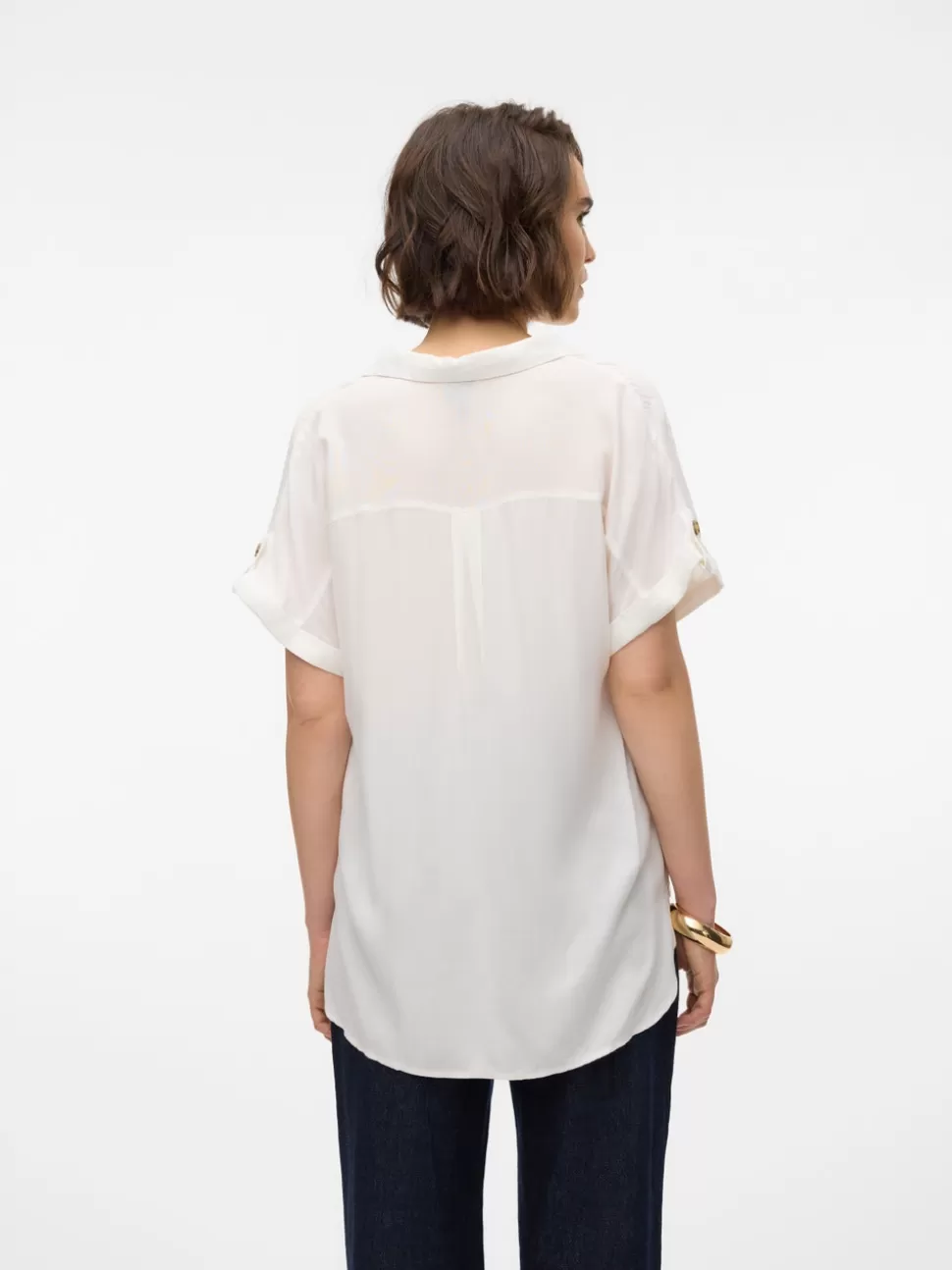Skjortor | Basics^VERO MODA VMBUMPY Skjorta Snow White