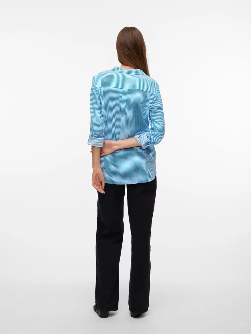 Skjortor | Basics^VERO MODA VMBUMPY Skjorta Ibiza Blue