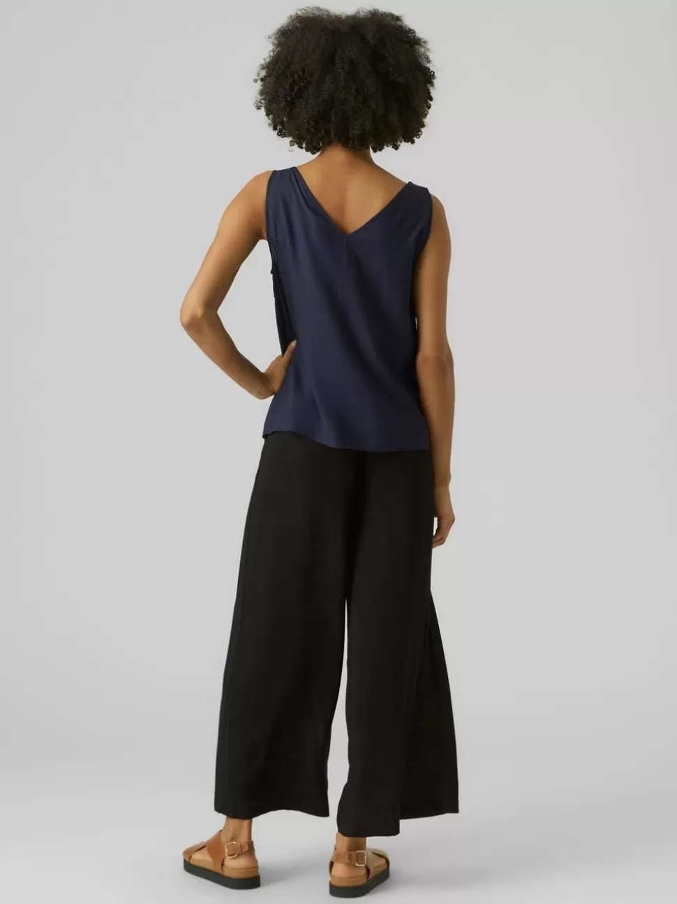Toppar | Basics^VERO MODA VMBUMPY Topp Navy Blazer