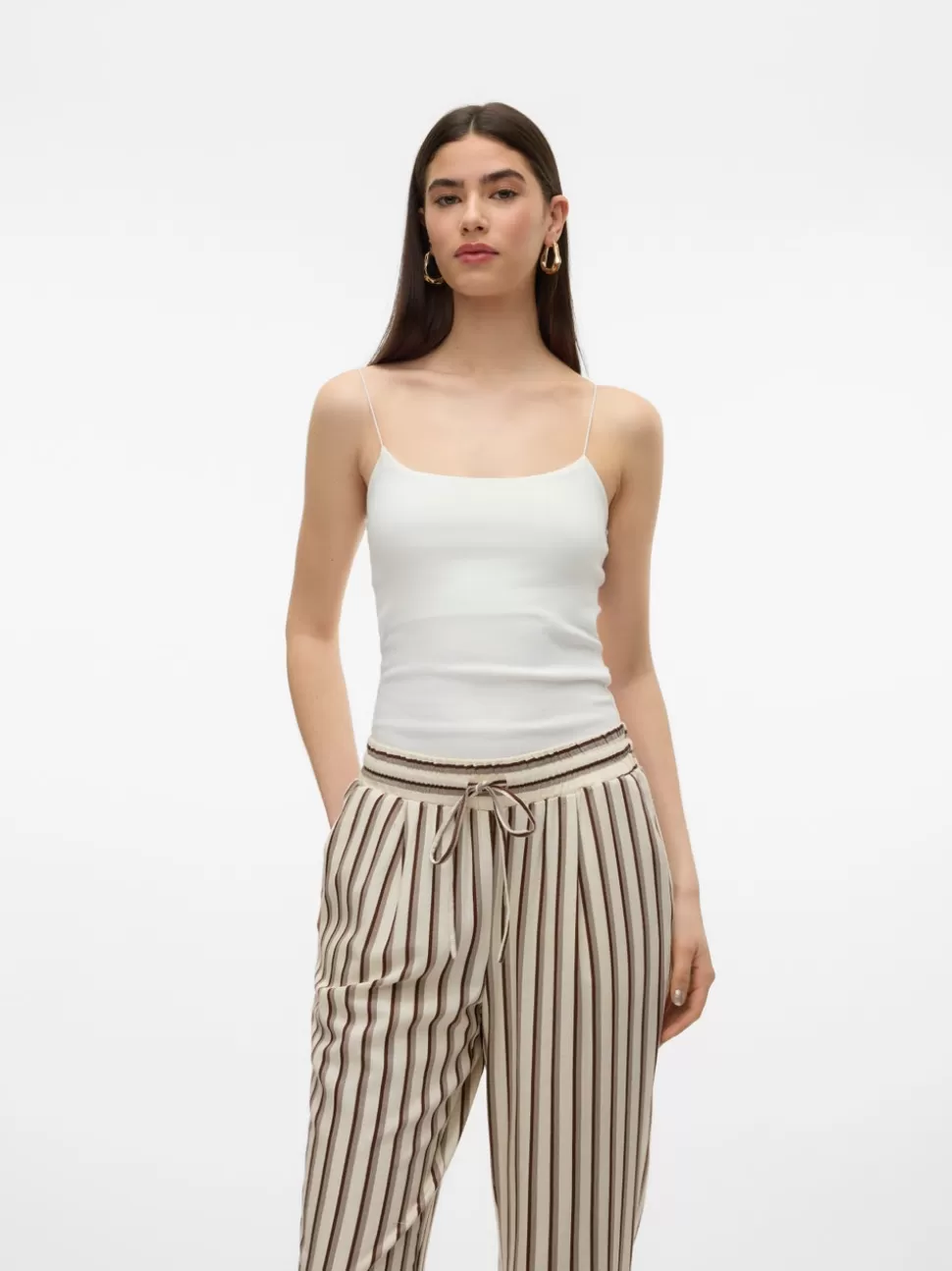 Toppar | Basics^VERO MODA VMCAM Topp Snow White