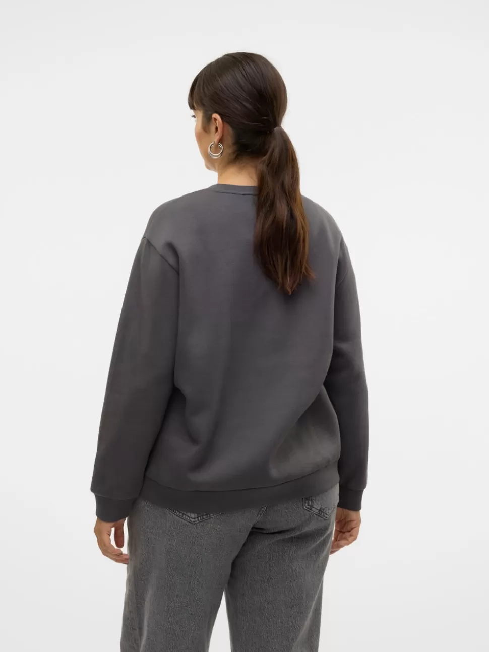 Sweatshirts^VERO MODA VMCANJA Sweatshirt Asphalt
