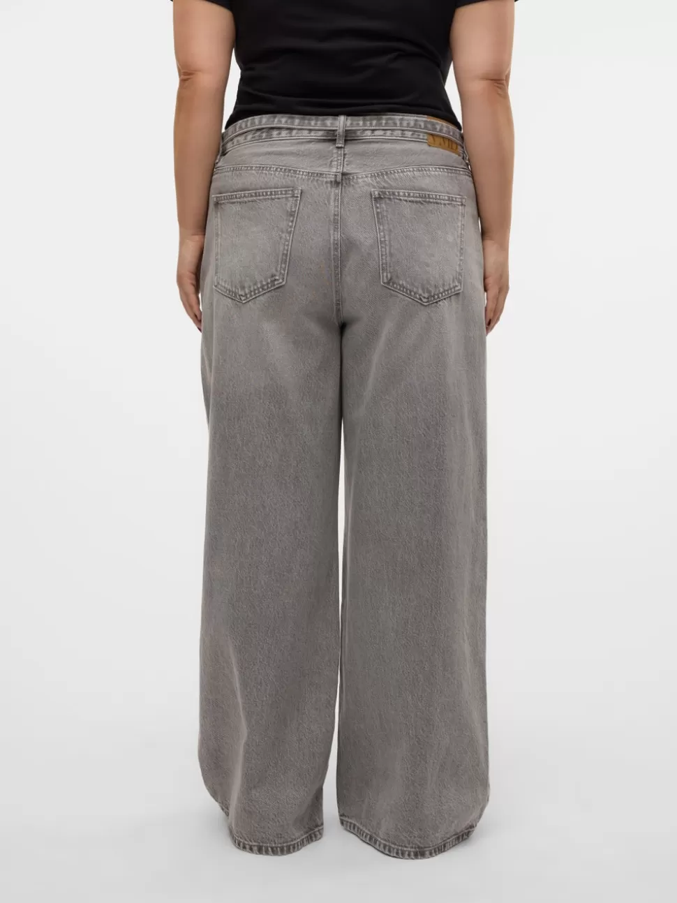Jeans^VERO MODA VMCANNET Medelhög Midja Vida Ben Jeans Medium Grey Denim