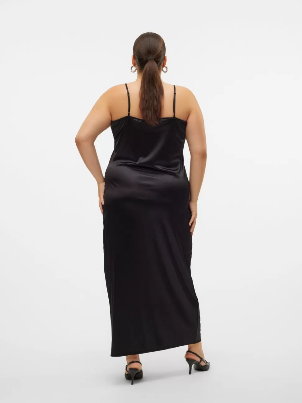 Klänningar^VERO MODA VMCANNI Lång Klänning Black