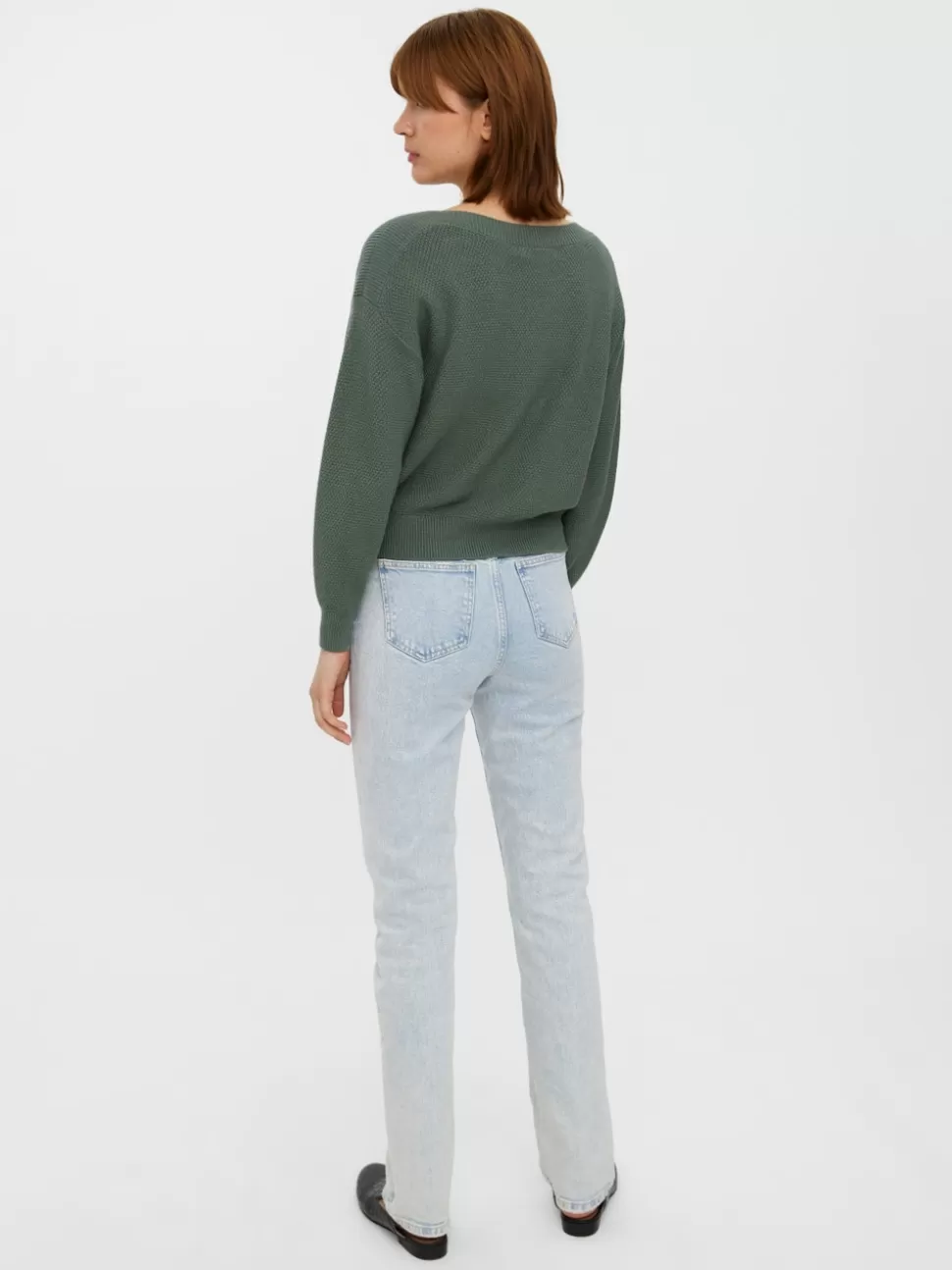Stickat | Toppar^VERO MODA VMCARDI Pullover Laurel Wreath