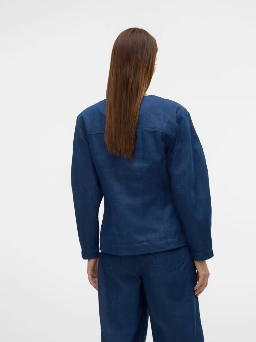Skjortor | Toppar^VERO MODA VMCARLA Skjorta Blue Indigo