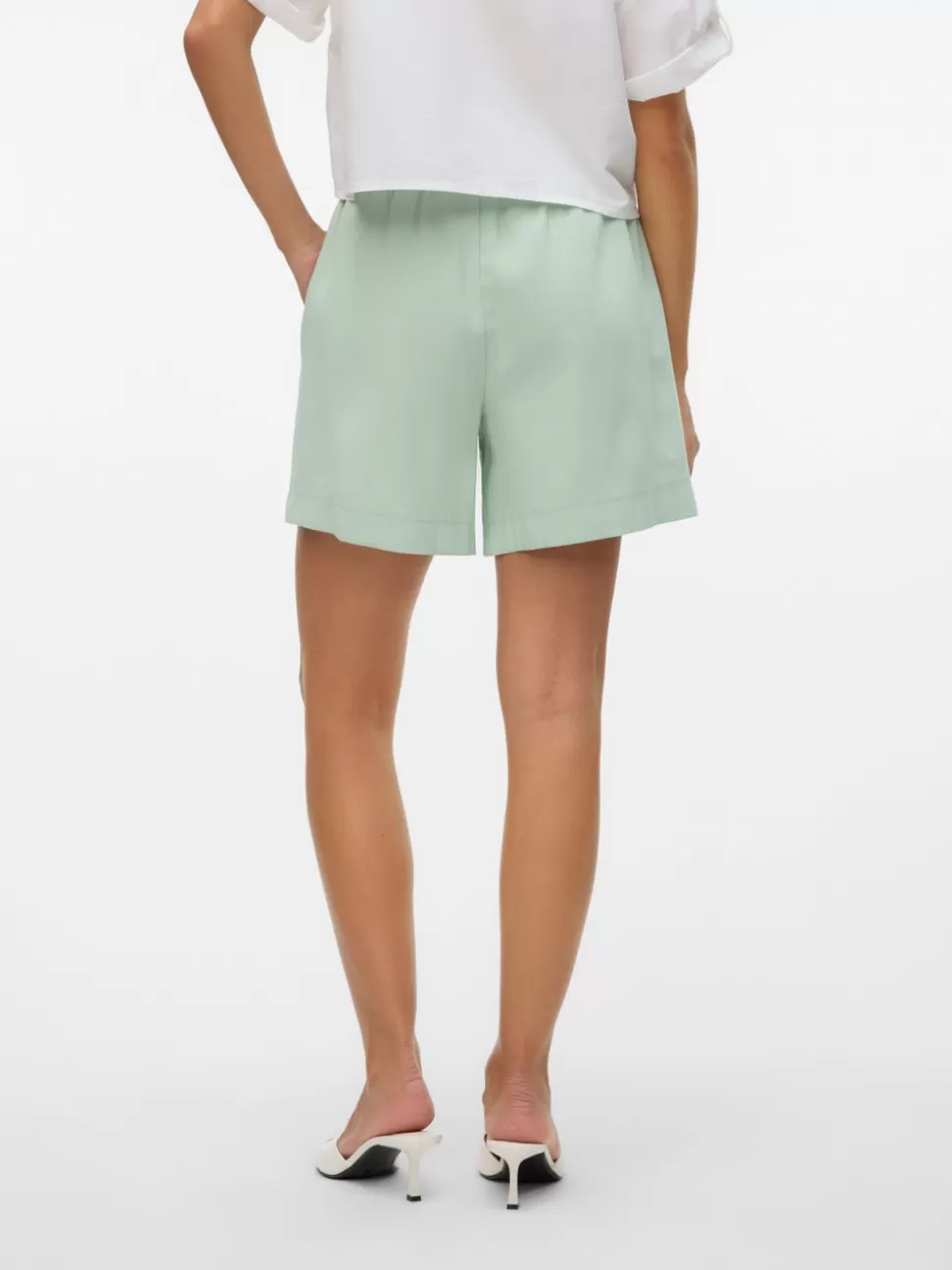 Shorts | Basics^VERO MODA VMCARMEN Shorts Silt Green