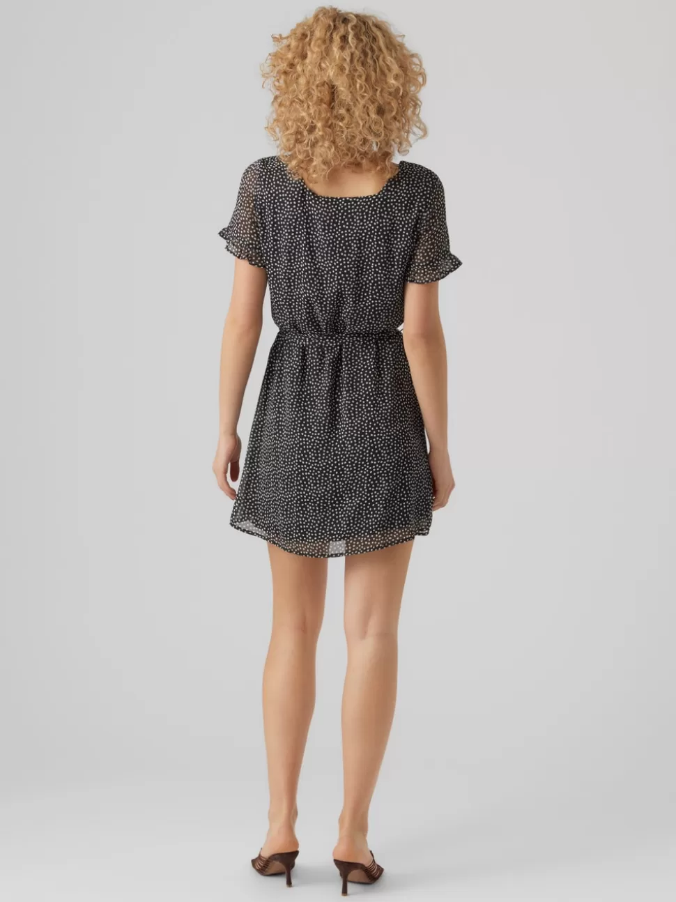 Klänningar^VERO MODA VMCARO Kort Klänning Black
