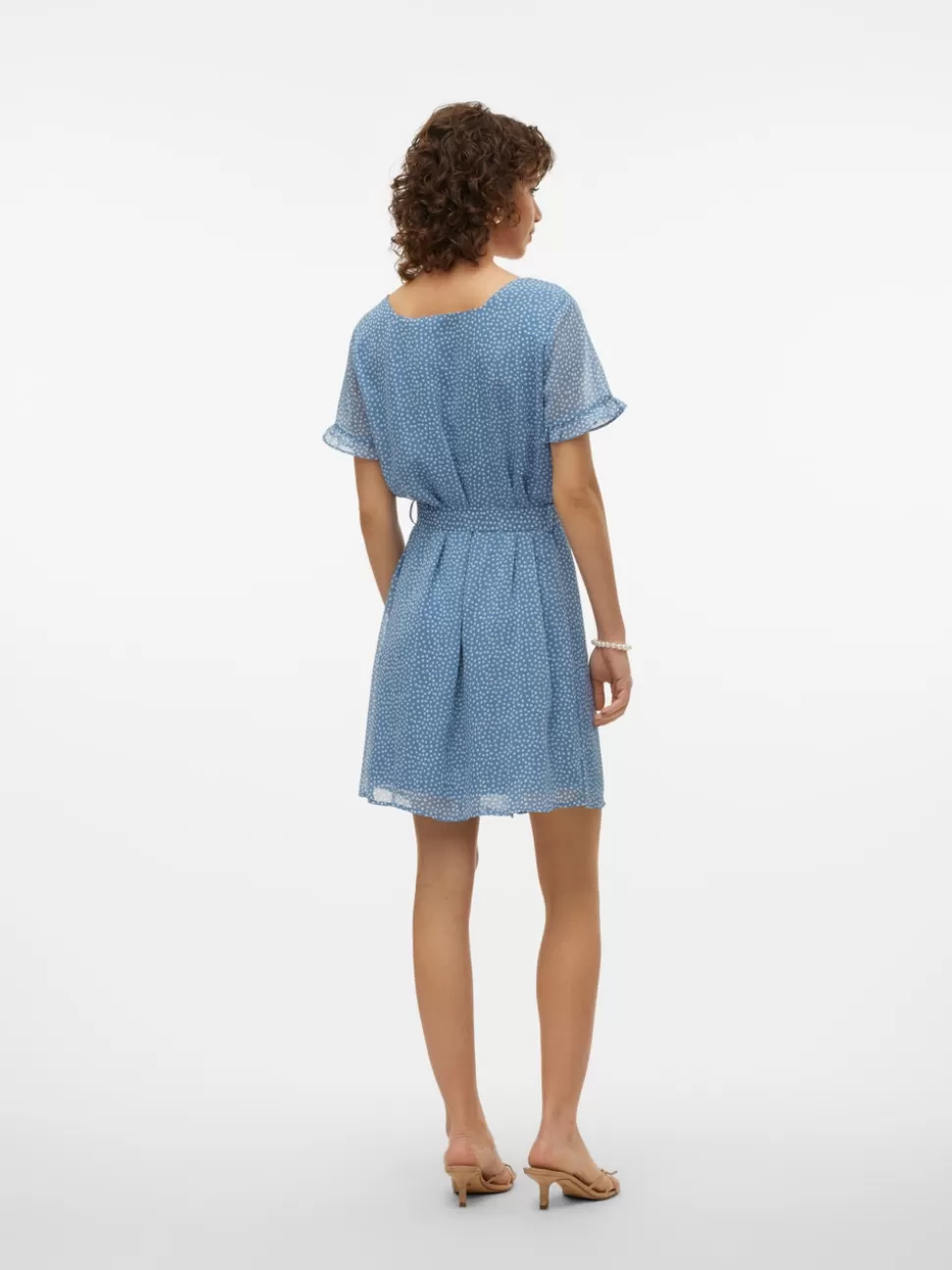 Klänningar | Basics^VERO MODA VMCARO Kort Klänning Coronet Blue