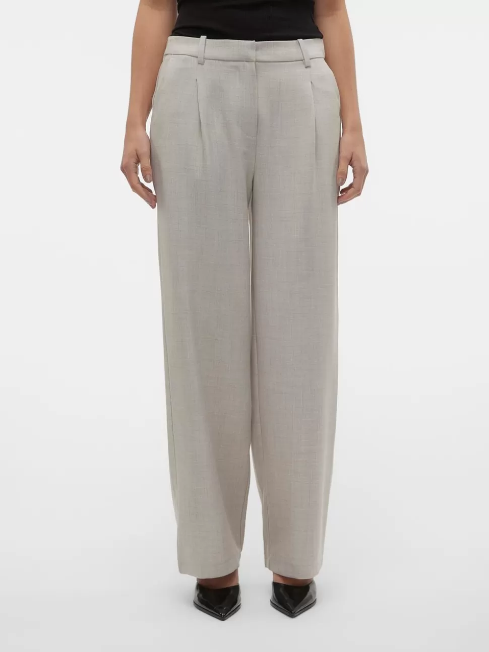 Festkläder | Byxor^VERO MODA VMCASSIDY Medelhög Midja Byxor Vapor Blue