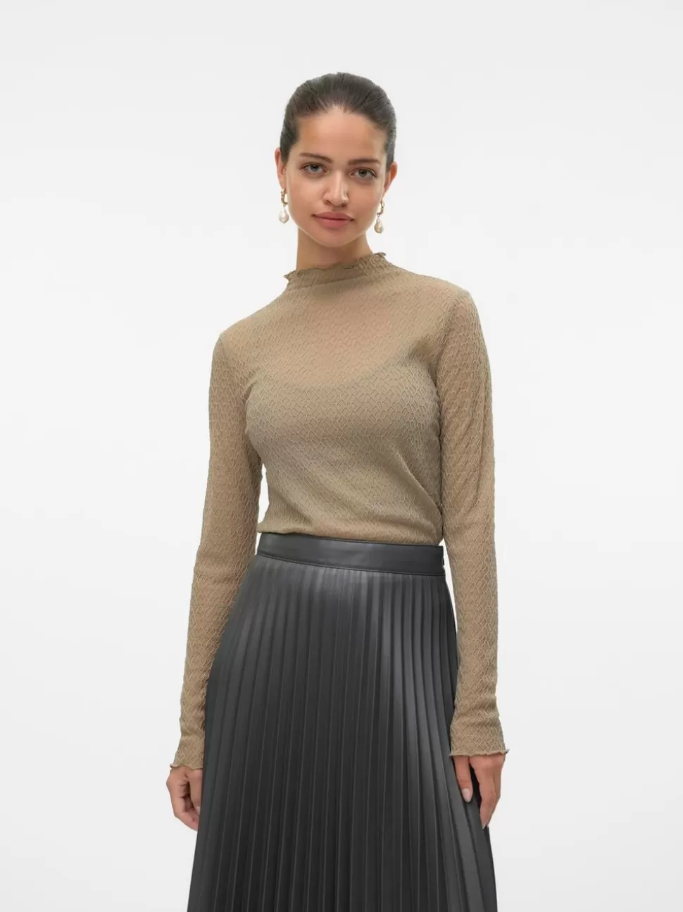 Toppar^VERO MODA VMCATJA Topp Laurel Oak