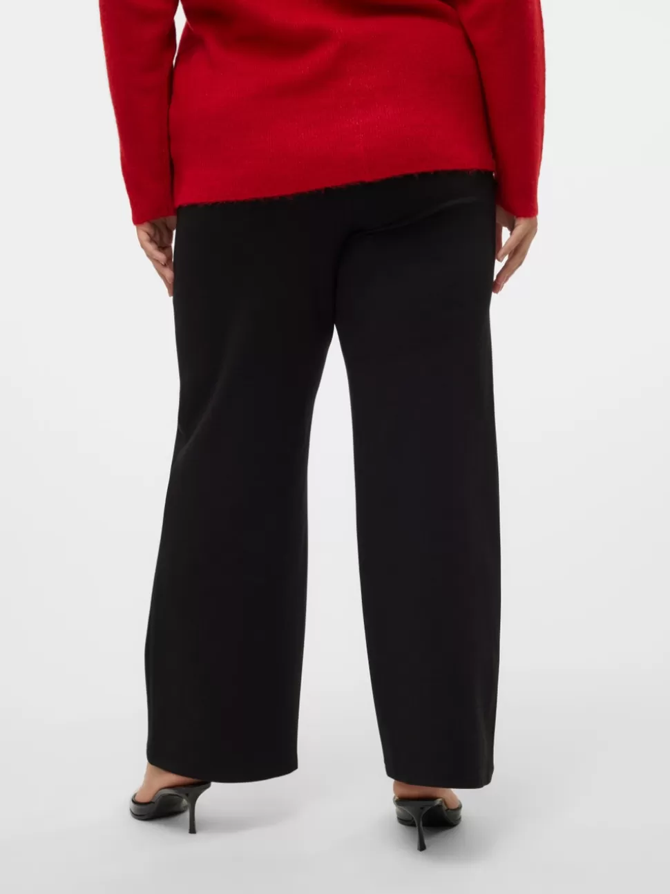 Byxor^VERO MODA VMCAUGUSTA Hög Midja Leggings Black
