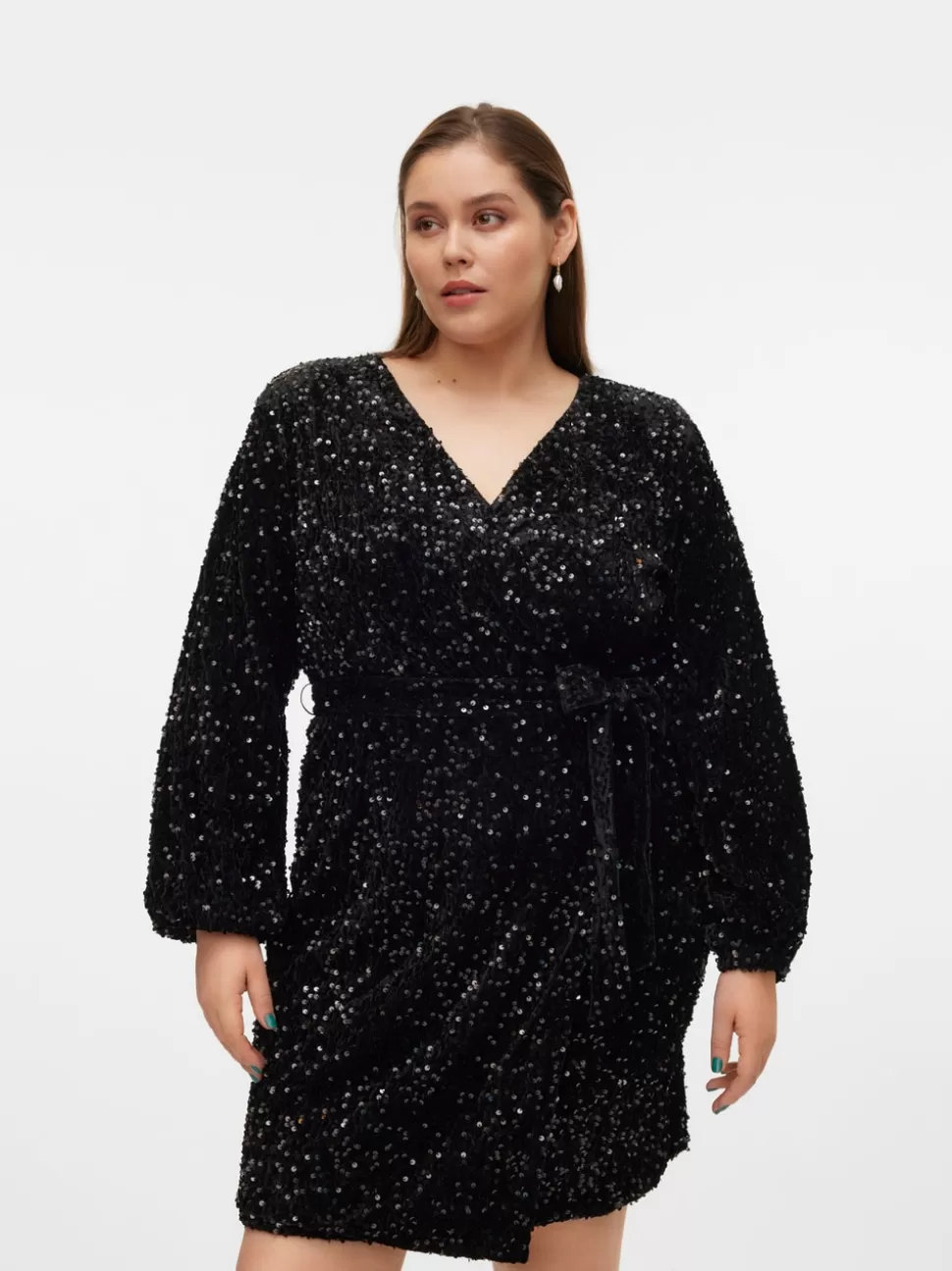 Klänningar^VERO MODA VMCBELLA Kort Klänning Black