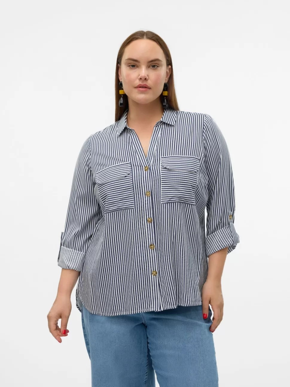 Skjortor | Toppar^VERO MODA VMCBUMPY Skjorta Snow White