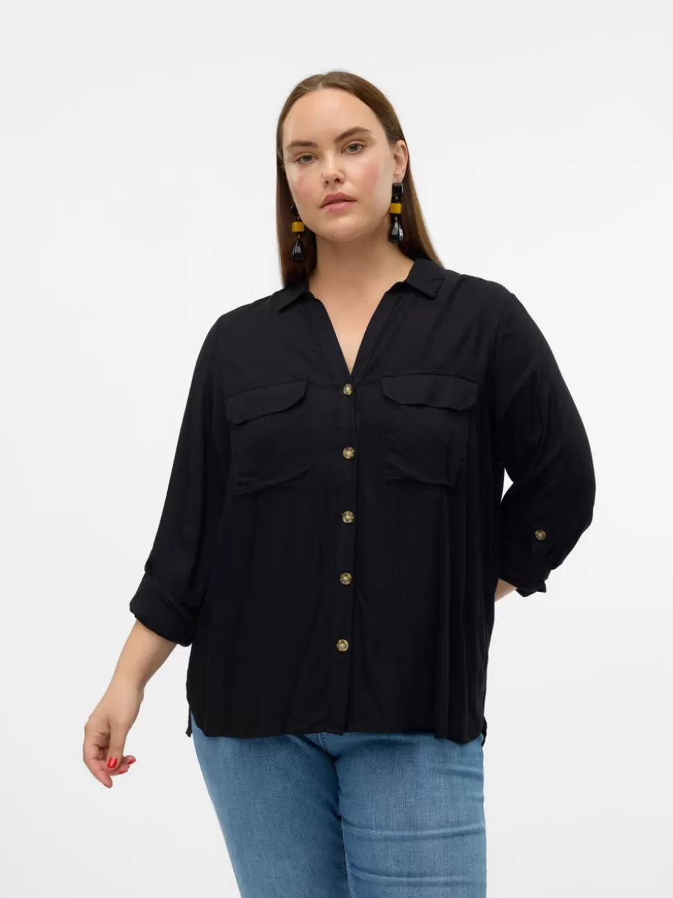Skjortor | Toppar^VERO MODA VMCBUMPY Skjorta Black