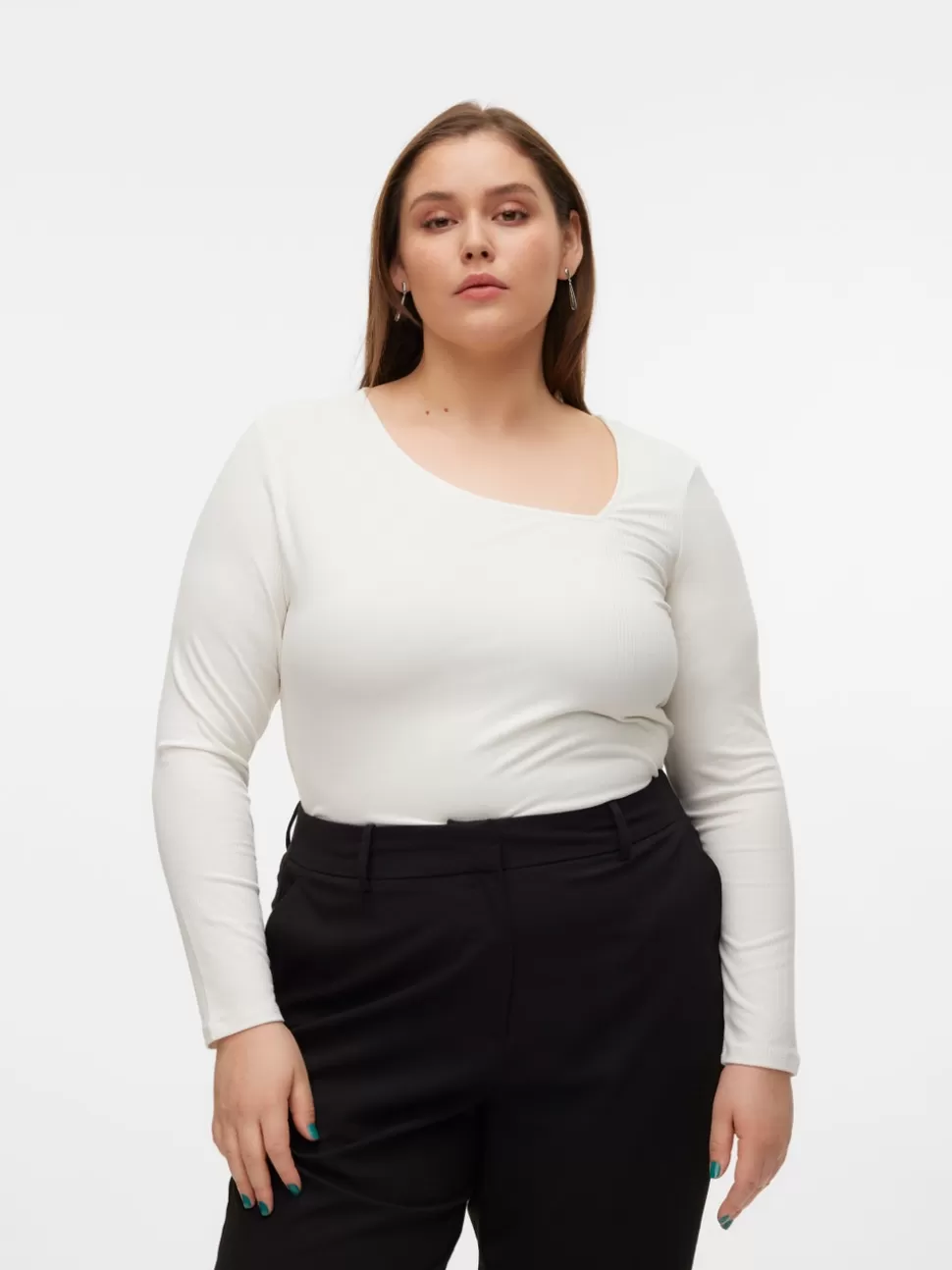 Toppar^VERO MODA VMCCARINA Topp Snow White