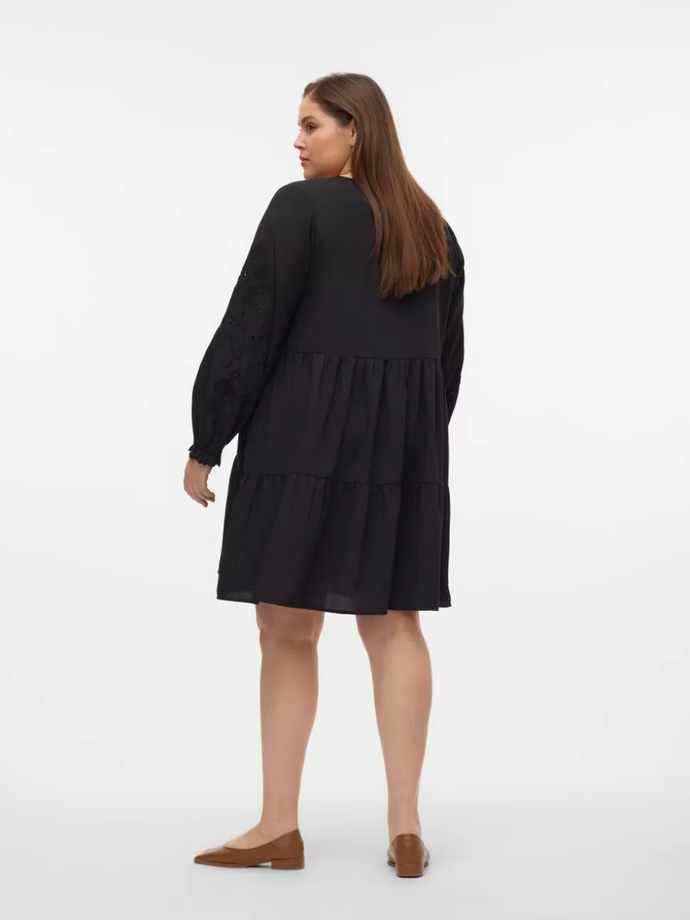 Klänningar^VERO MODA VMCDAFNE Kort Klänning Black