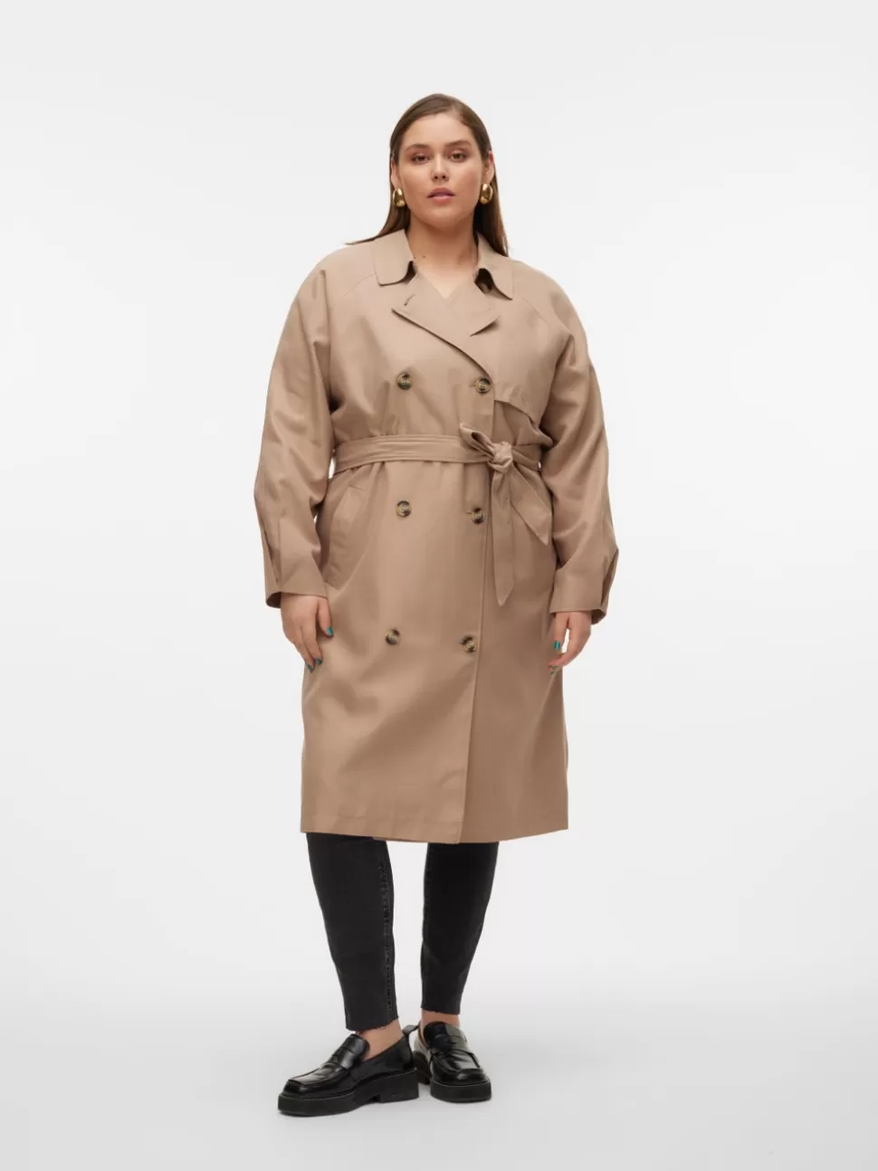 Jackor^VERO MODA VMCDOREEN Rock Silver Mink