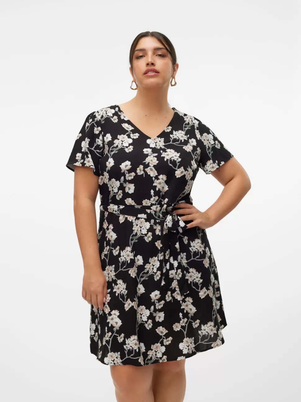 Klänningar^VERO MODA VMCEASY Kort Klänning Black