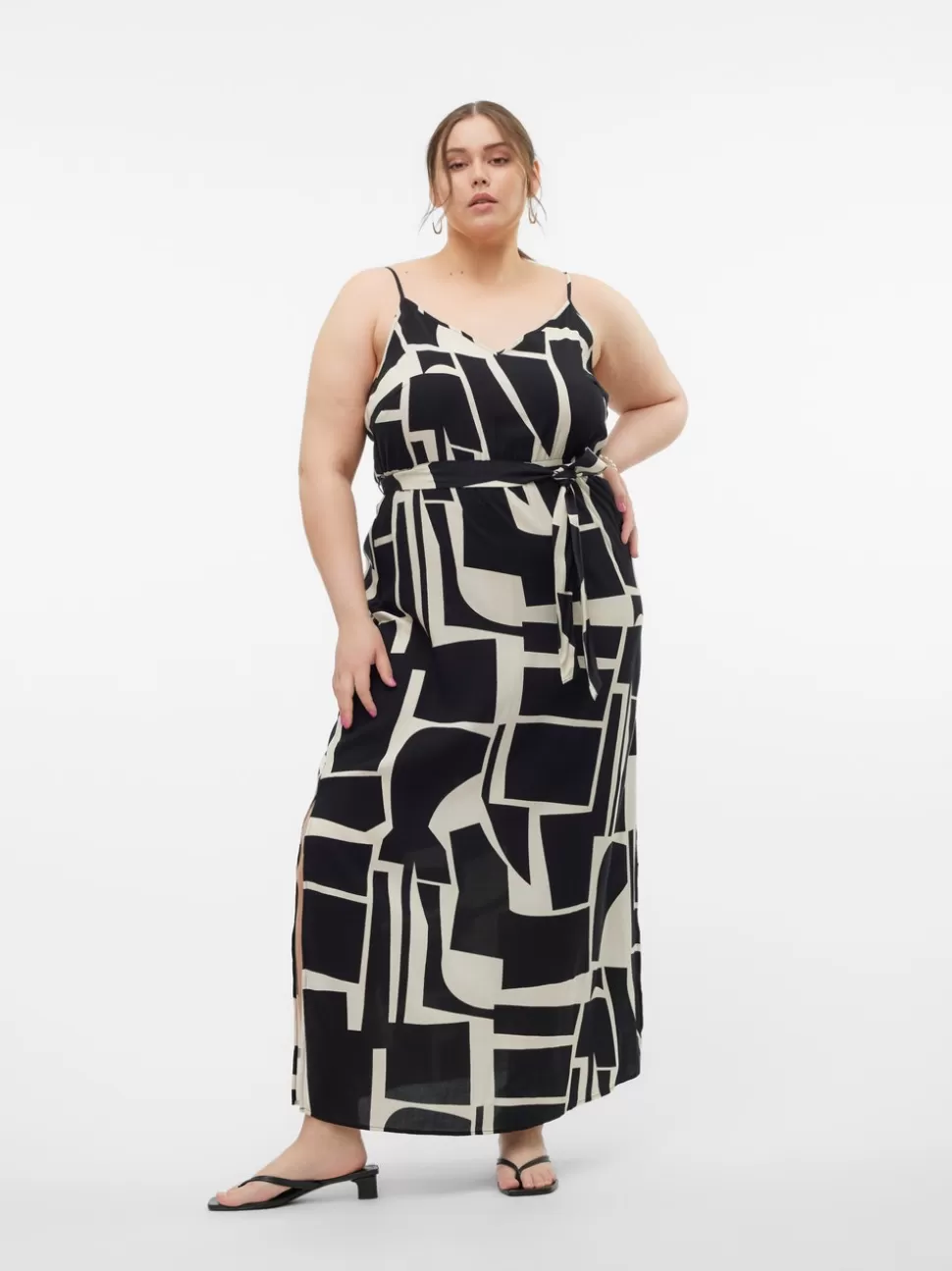 Klänningar^VERO MODA VMCEASY Lång Klänning Black