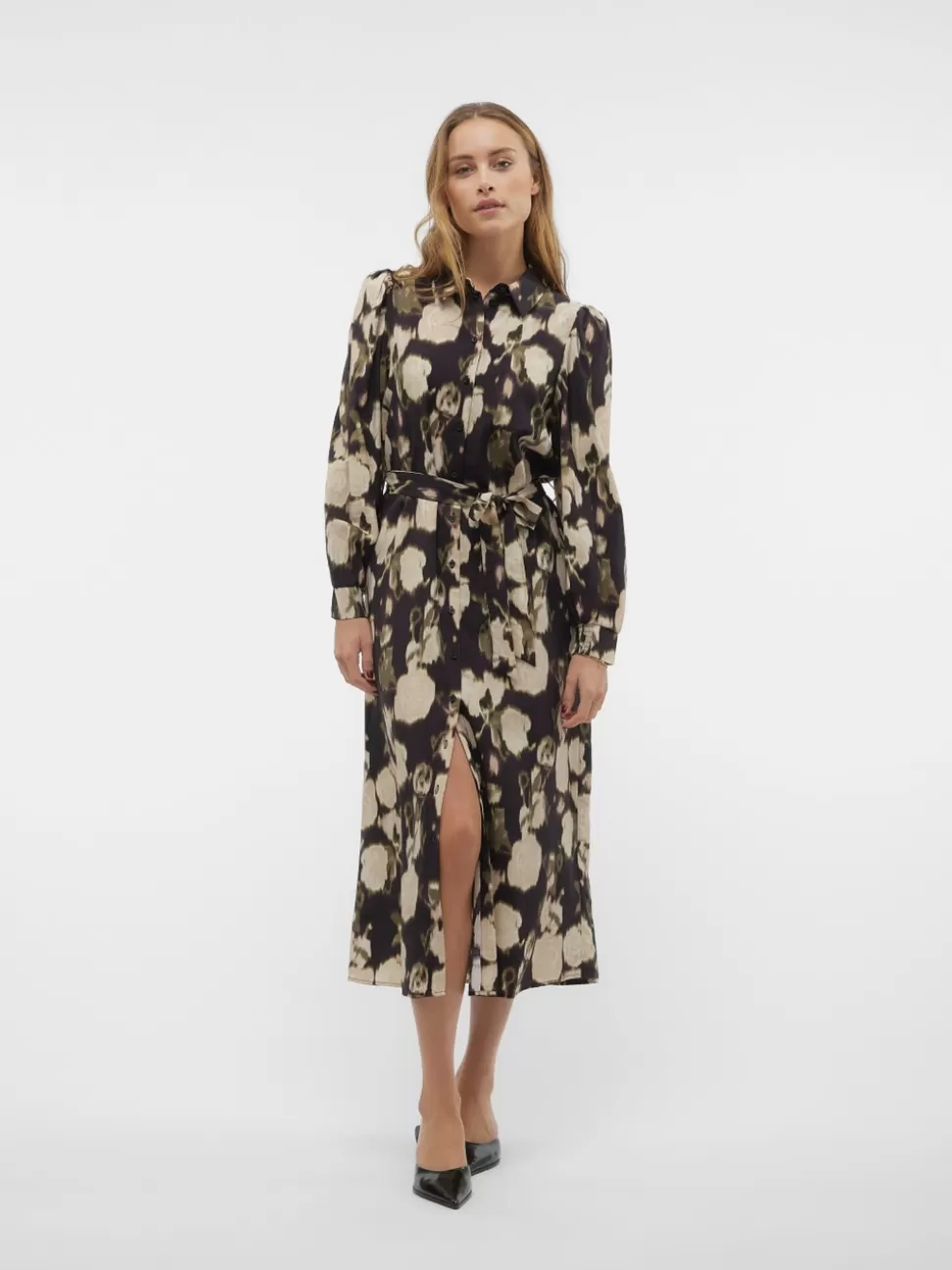Klänningar^VERO MODA VMCELINA Lång Klänning Black