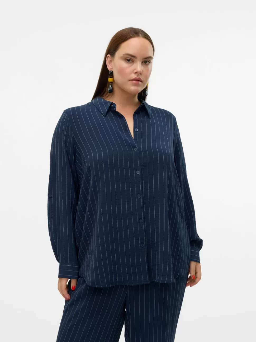 Skjortor | Toppar^VERO MODA VMCEMMA Skjorta Navy Blazer