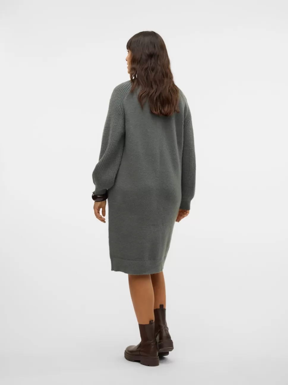 Klänningar^VERO MODA VMCENYA Kort Klänning Balsam Green