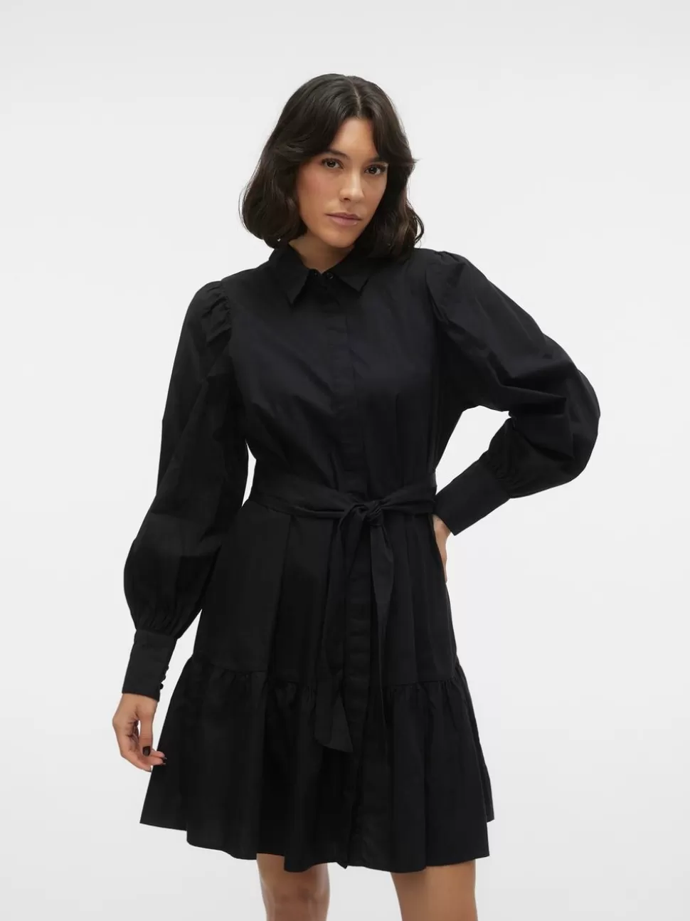 Klänningar^VERO MODA VMCHARLOTTE Kort Klänning Black